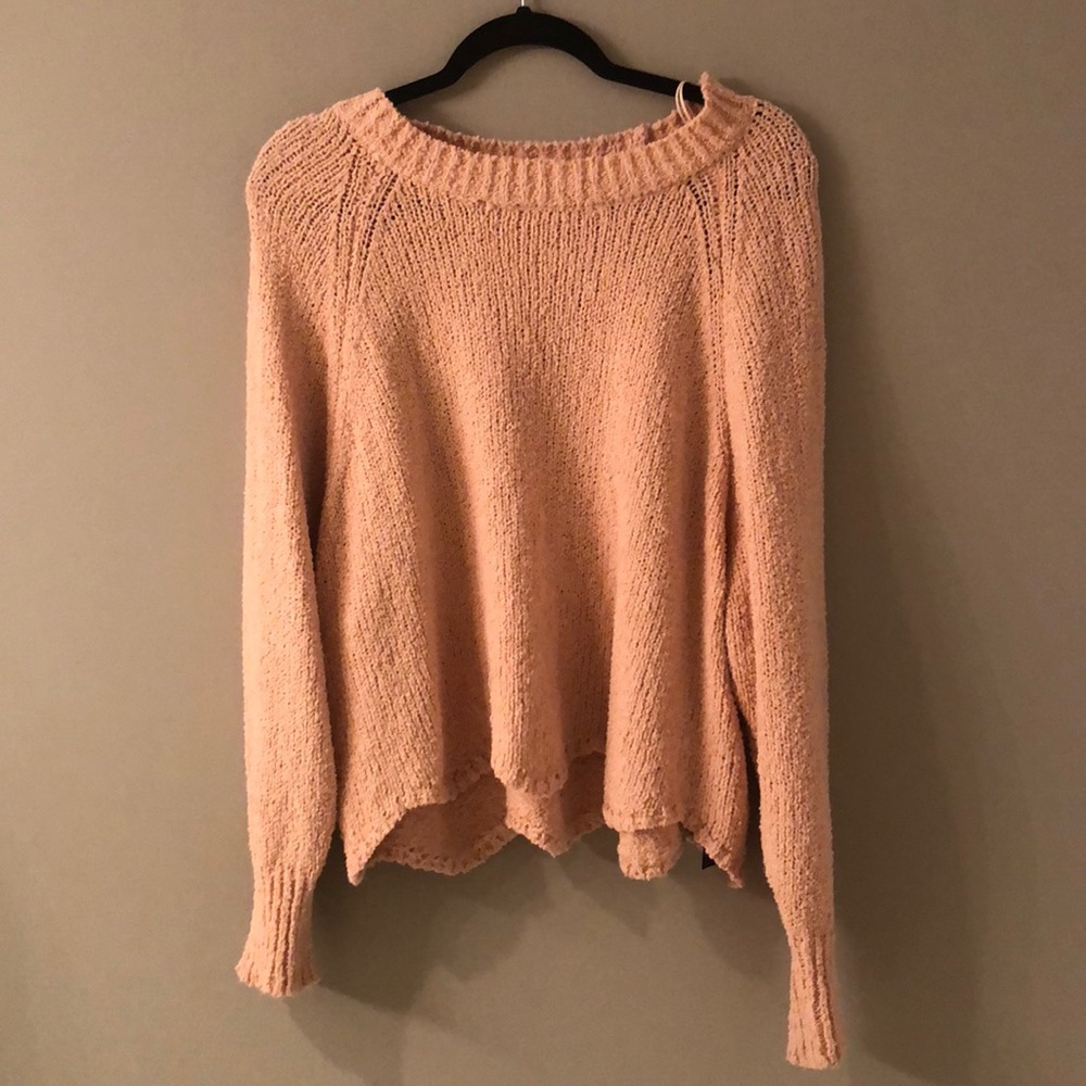 Scallop Hem sweater